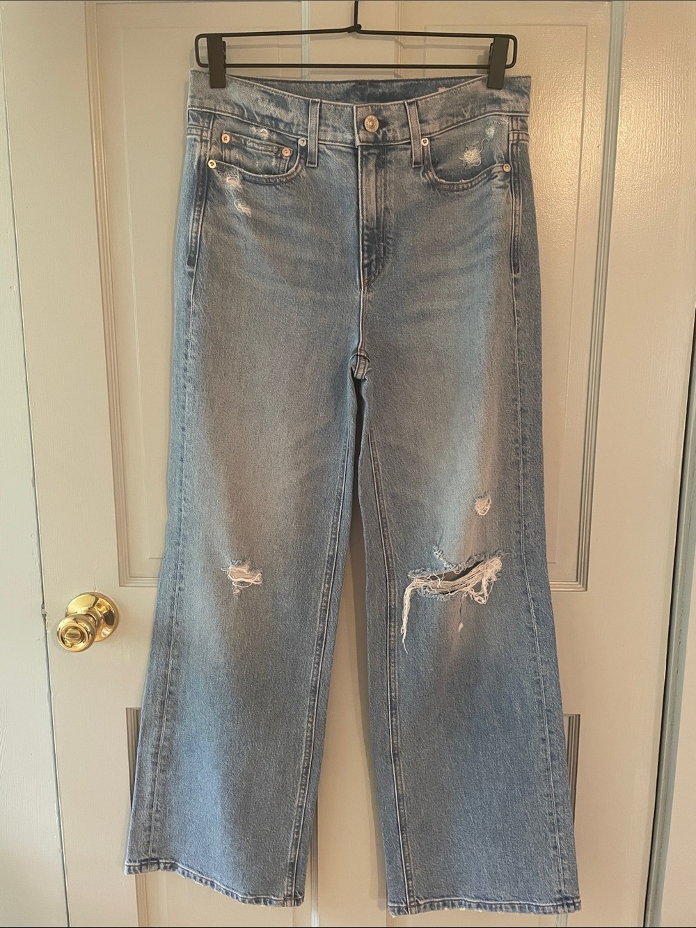 AYR Women’s Jeans The Secret Sauce Heirloom Light Wash Loose Straight Leg